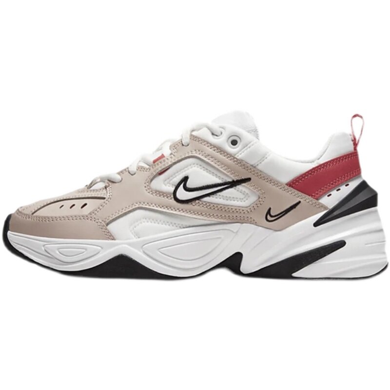 耐克m2k纯白白银奶茶粉白复古老爹运动休闲跑步运动休闲鞋