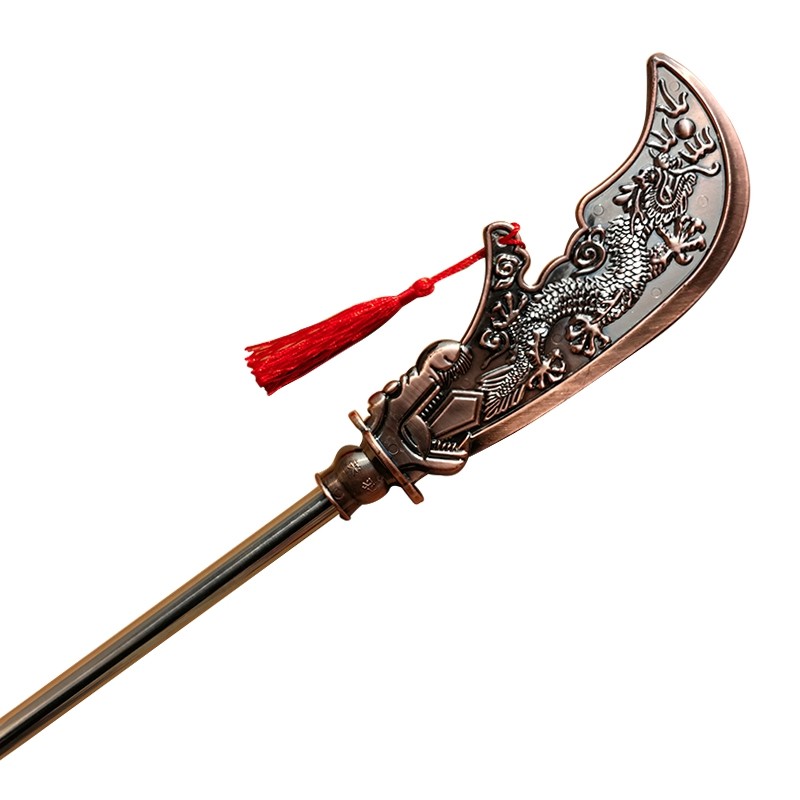 塑料兵器合金三国关羽玩具关公大刀吕布方天戟其他户外休闲玩具