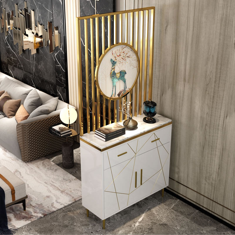 门口玄关柜隔断柜轻奢间厅柜隔断装饰柜子玄关鞋柜简约现代门厅柜