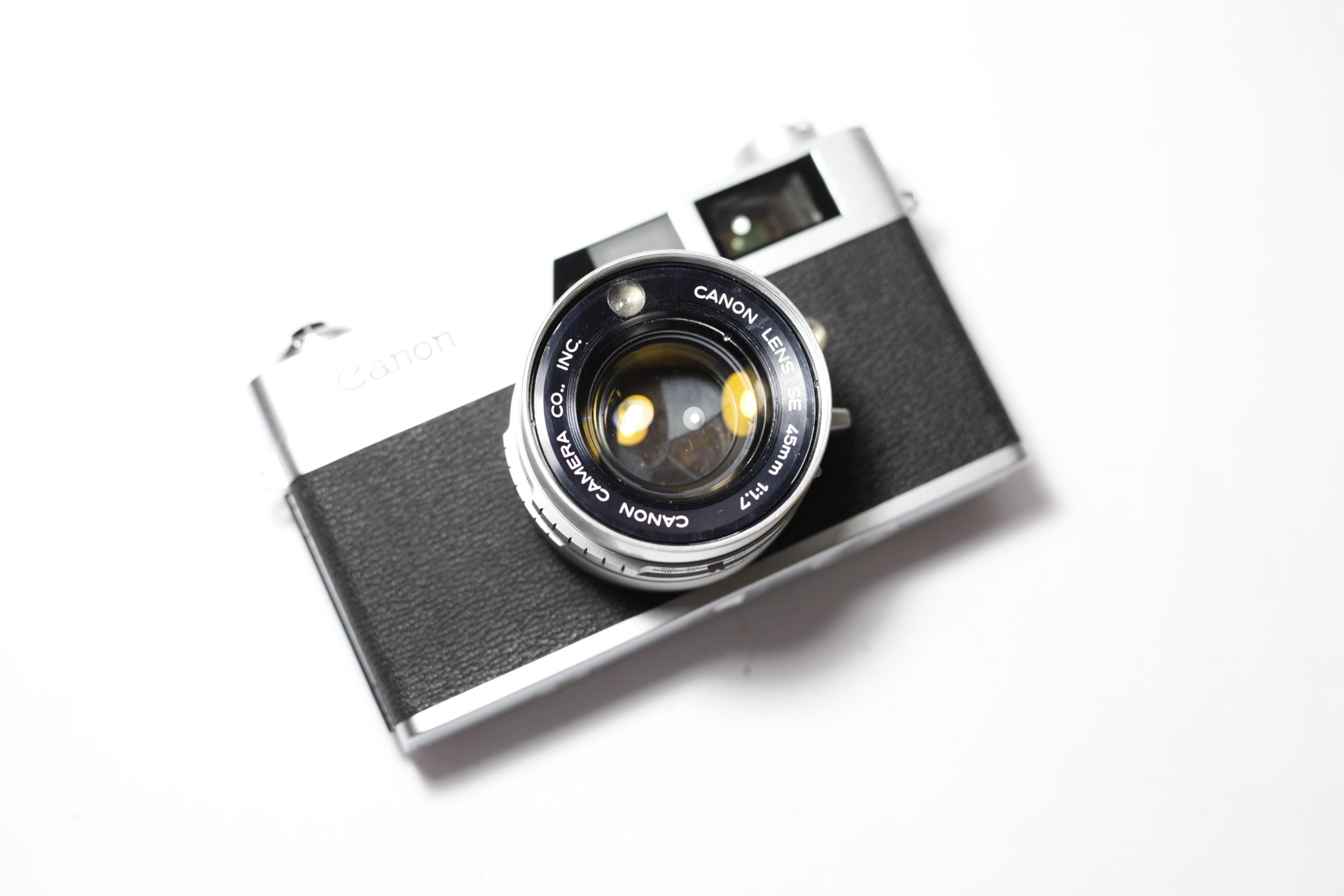 相机佳能canonet复古旁轴胶卷手动机械金属大光旁轴相机