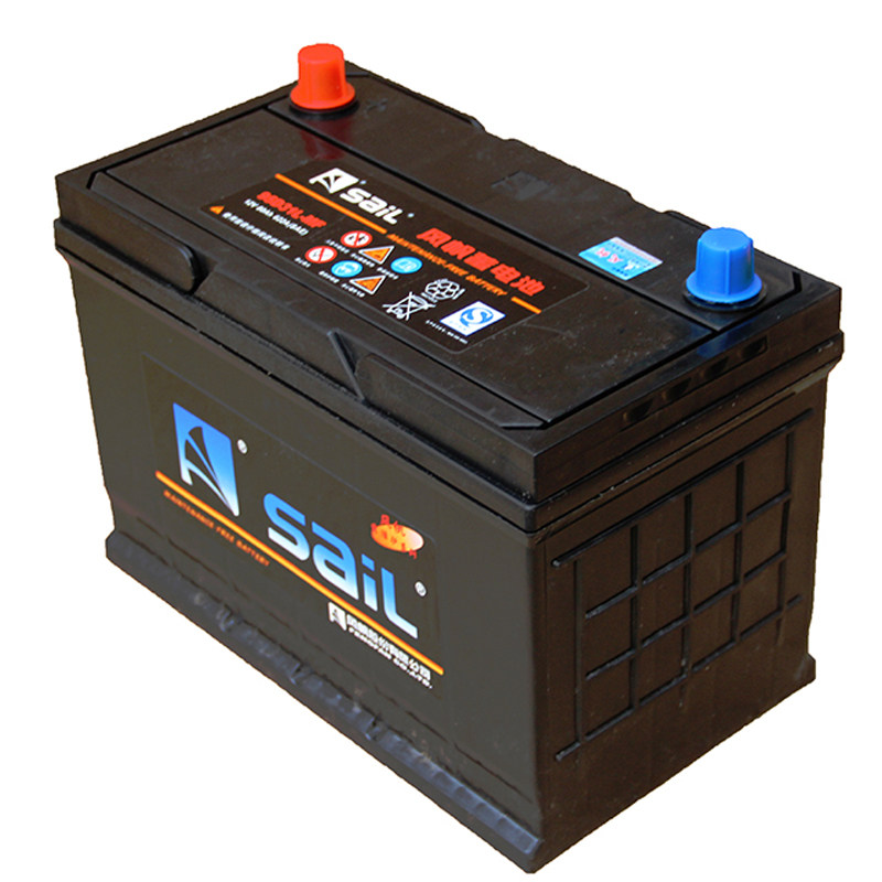风帆蓄电池12v80ah适用皮卡纳智捷大7五十铃小货车汽车电瓶95d31r