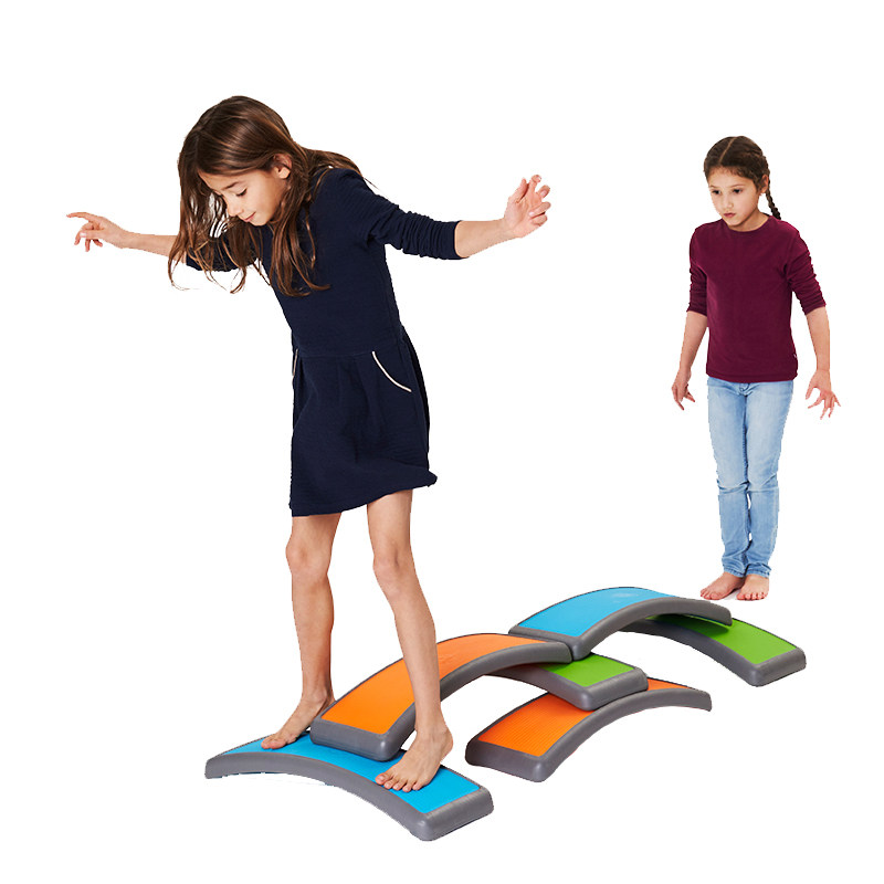 丹麦gonge摇滚拱门彩虹桥儿童前庭平衡感统训练感统训练器材