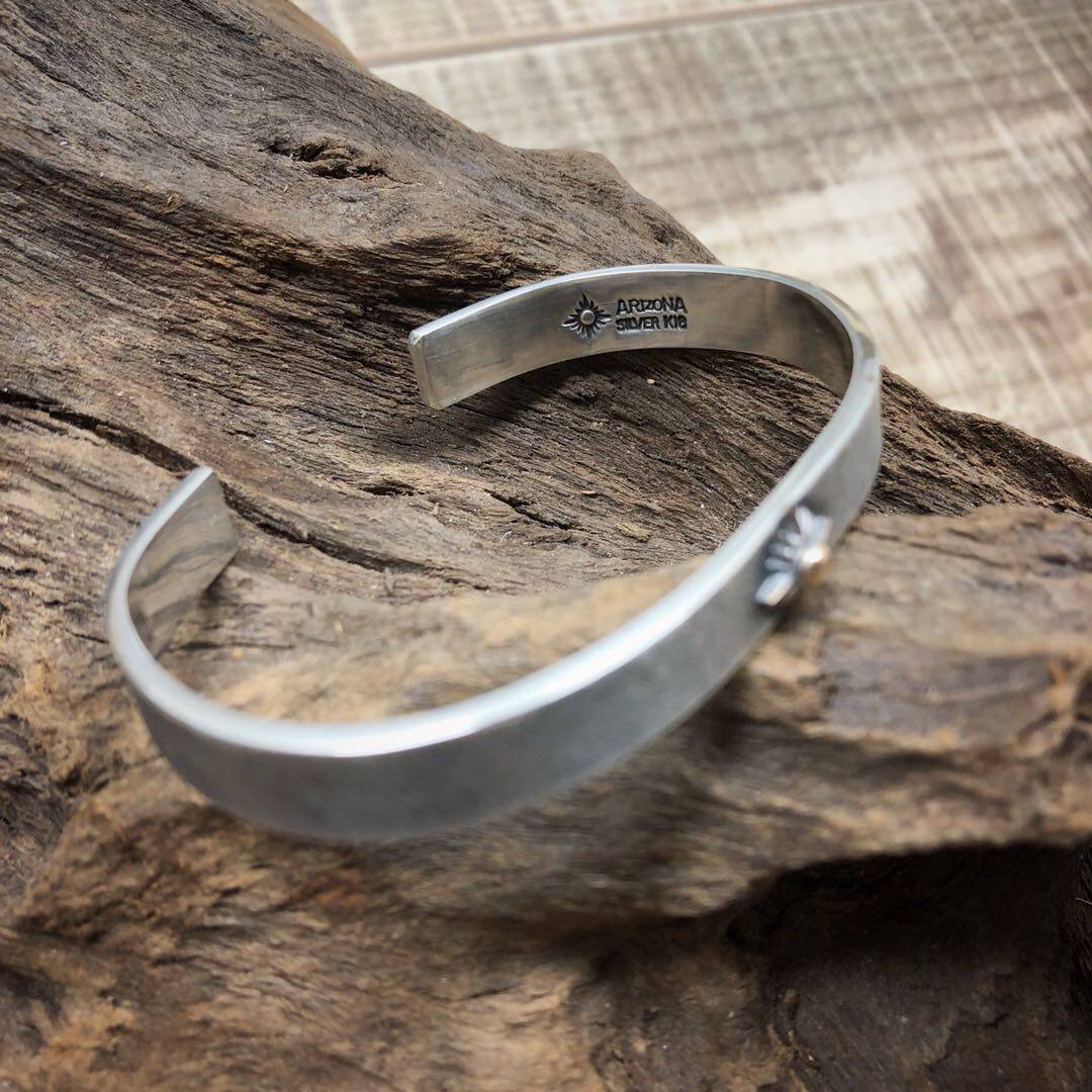 日本正品arizonafreedom手工银饰bno64太阳手镯no64手镯