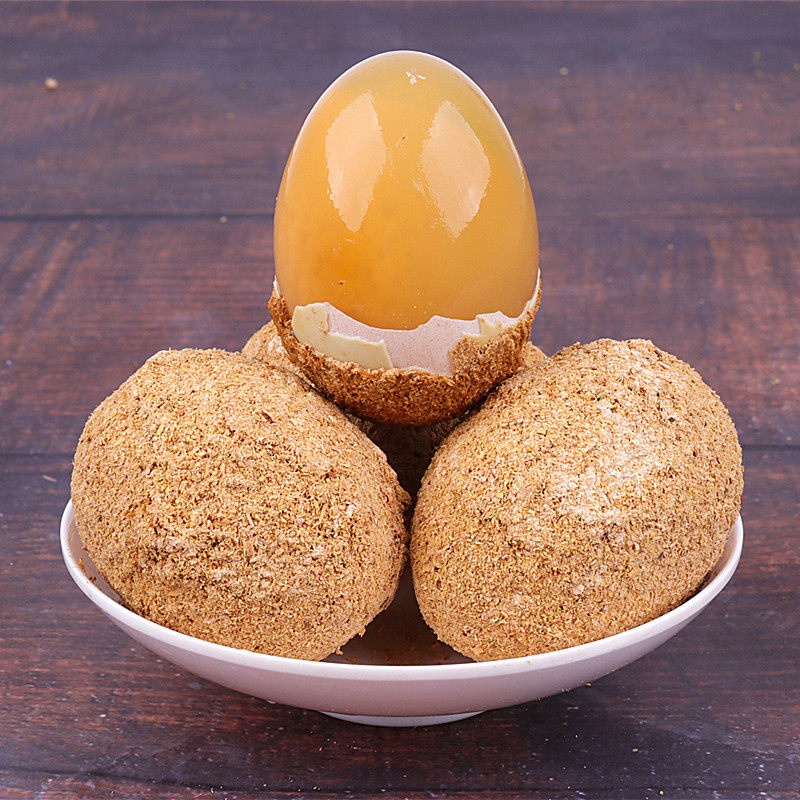 皮蛋四川溏心正宗农家手工松花松花蛋蛋黄糖心松花