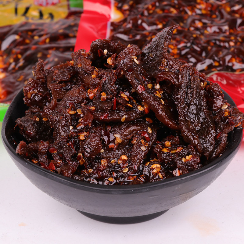 四川武胜特产武胜醉仙牌麻辣牛肉醉仙牛肉麻辣味200克两袋起包邮