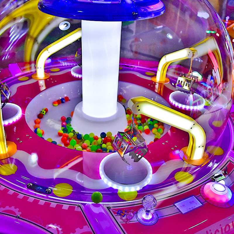 史可威四人挖糖机儿童糖果机亲子益智投币游戏机礼品机游艺机