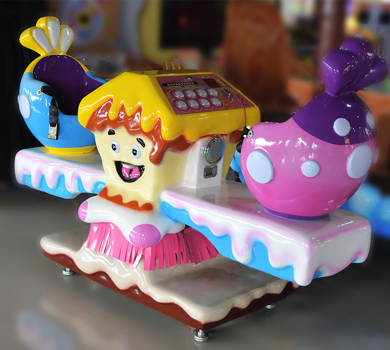 史可威双人翘翘板摇摆机拍拍乐互动儿童摇摇摇车投币摇摆机