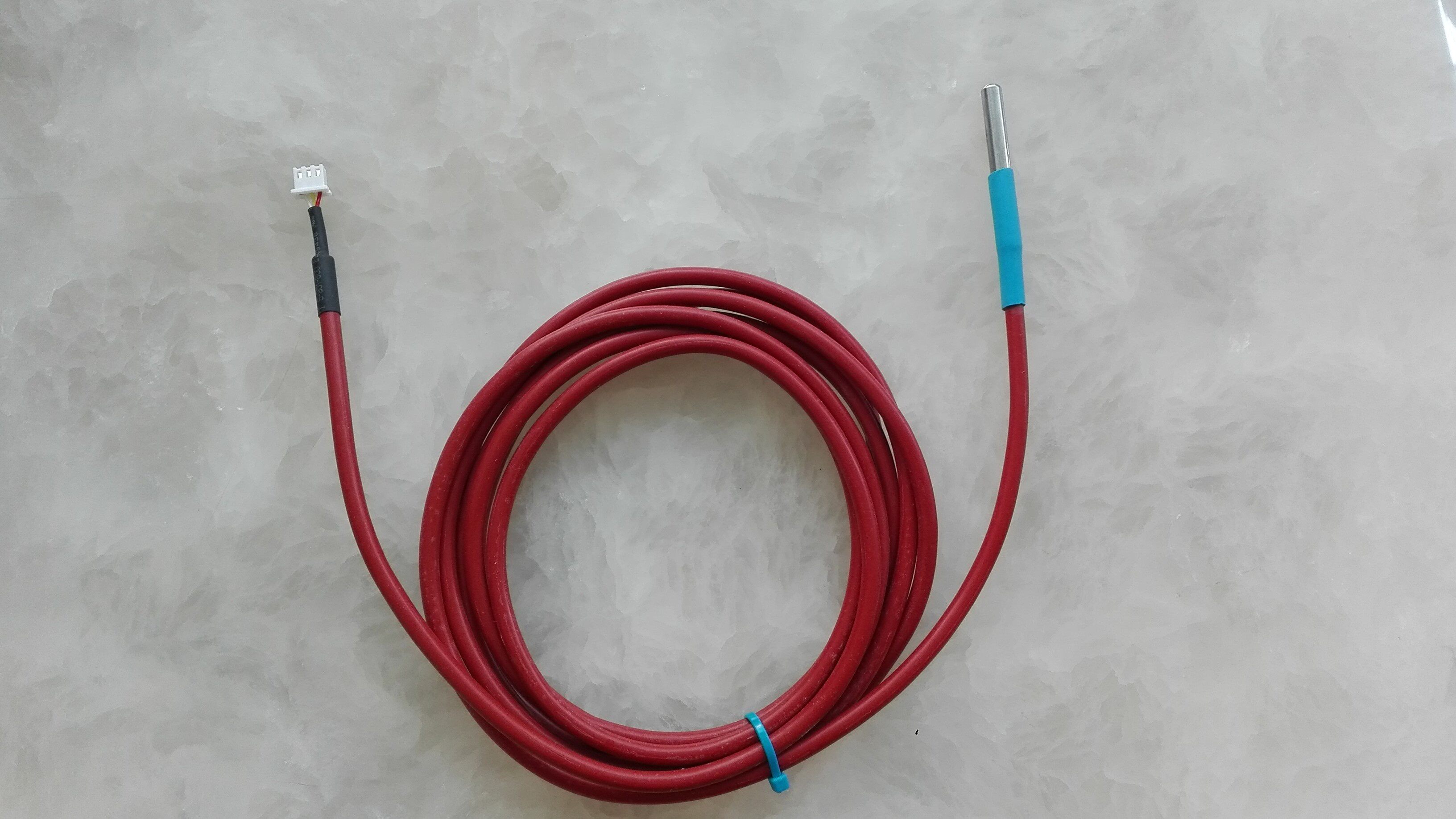 西法温控器高精度耐高温探头防水数字传感器ds18b20一致性好