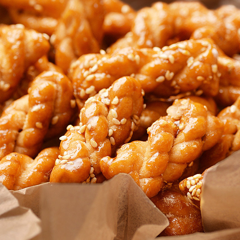 锦城记黑糖小麻花零食袋装重庆特产小吃休闲食品买一箱送网红年货