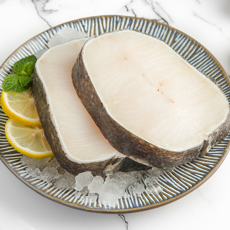 鲜元素速冻银鳕鱼500g 海鲜水产 速冻水产 速冻银鳕鱼