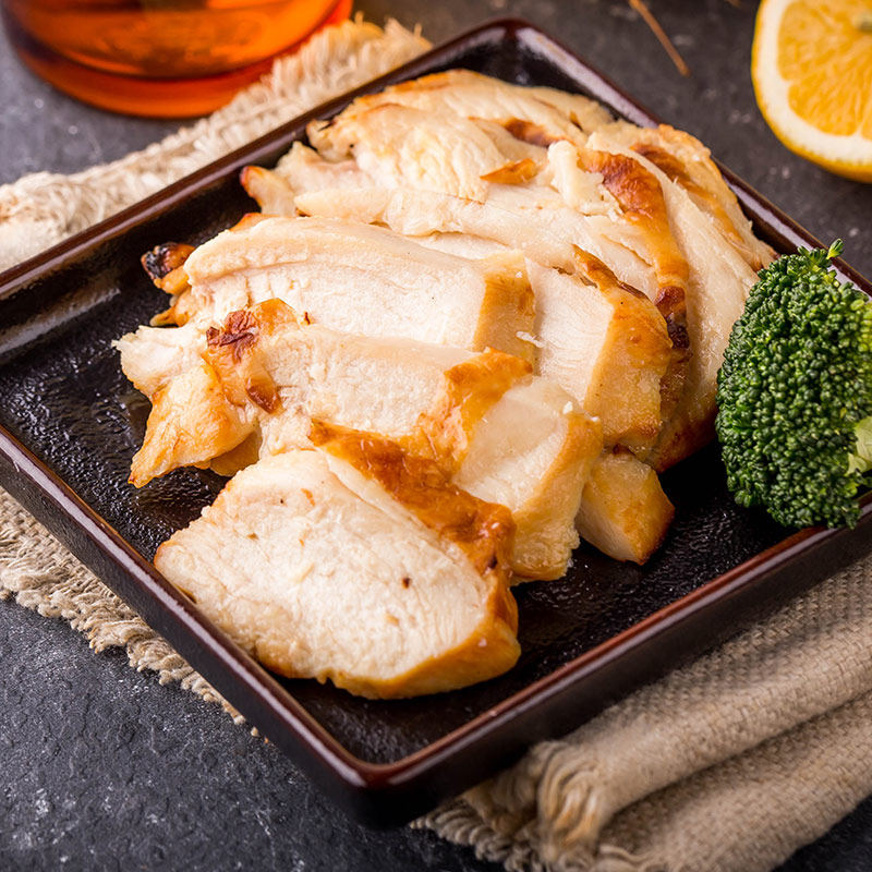 优形电烤鸡胸肉片(经典原味)100g*2 健身代餐即食