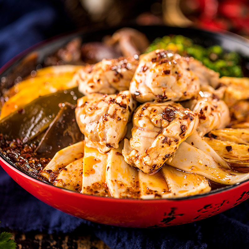 潘大龙冒脑花540g 半成品菜 经典川菜 热菜 朋友聚餐