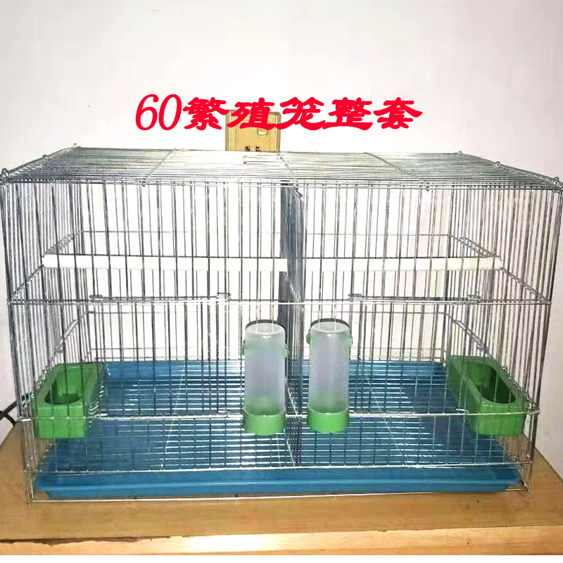鹦鹉专用繁殖笼镀锌加粗养殖笼玉鸟活鸟笼大头大型笼子家用养殖笼