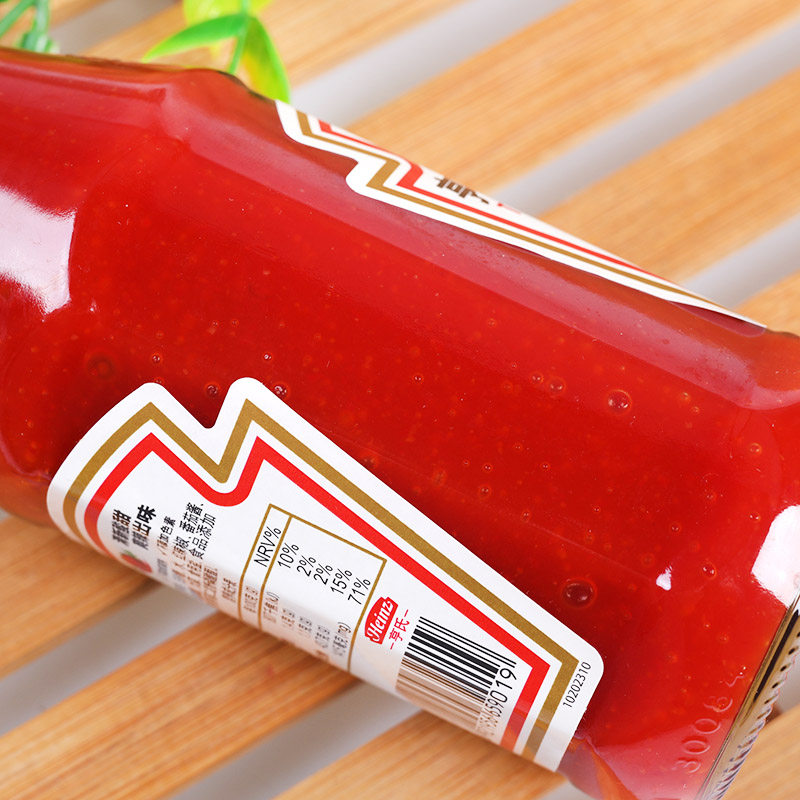 甜辣亨氏番茄辣椒酱325g西餐面饼辣酱薯条汉堡酱类调料