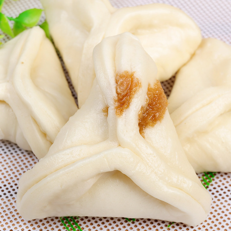 小东东北三角红糖包子北方特色面食早餐流沙包点