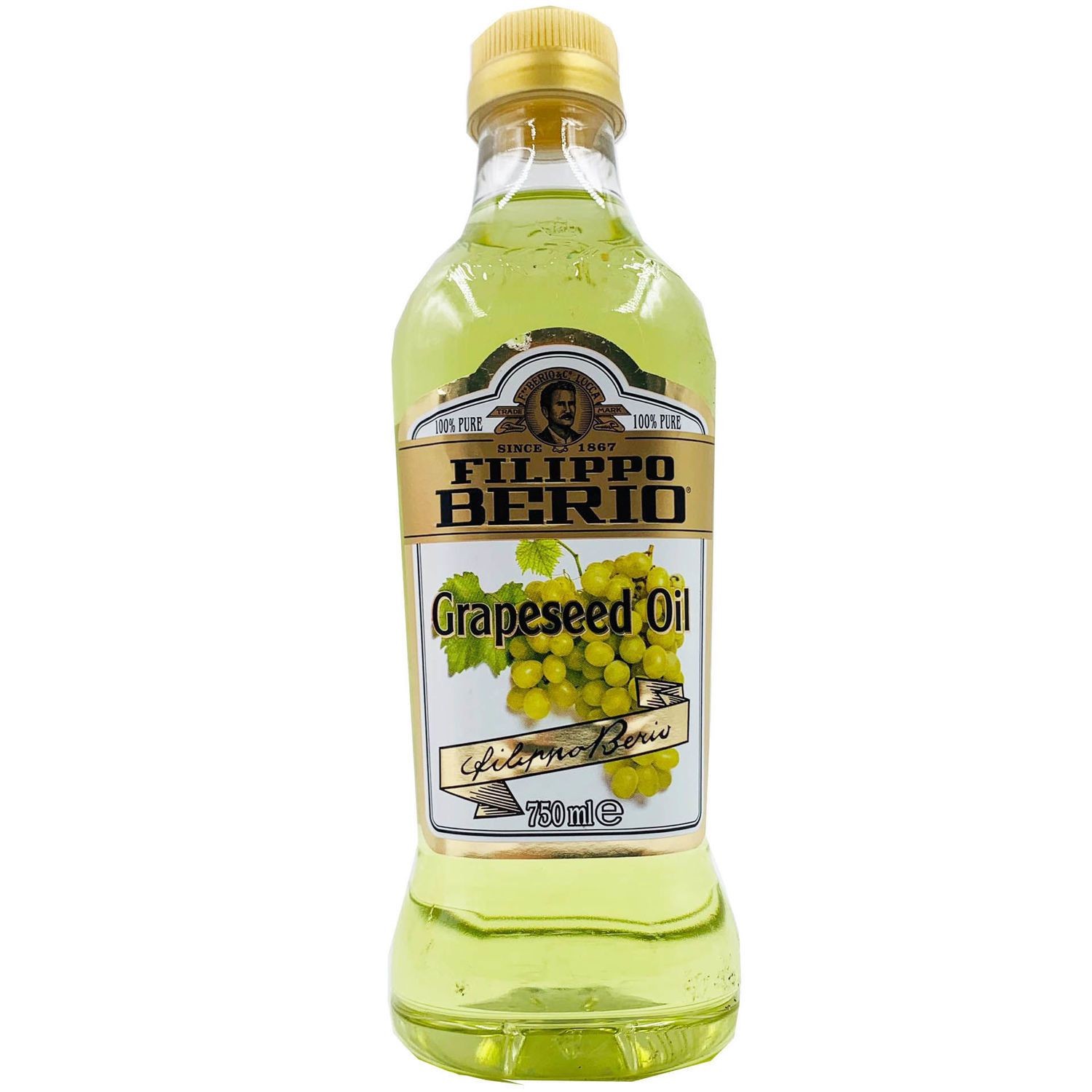 裸价临期意大利进口翡丽百瑞葡萄籽油750ml炒菜酱类调料