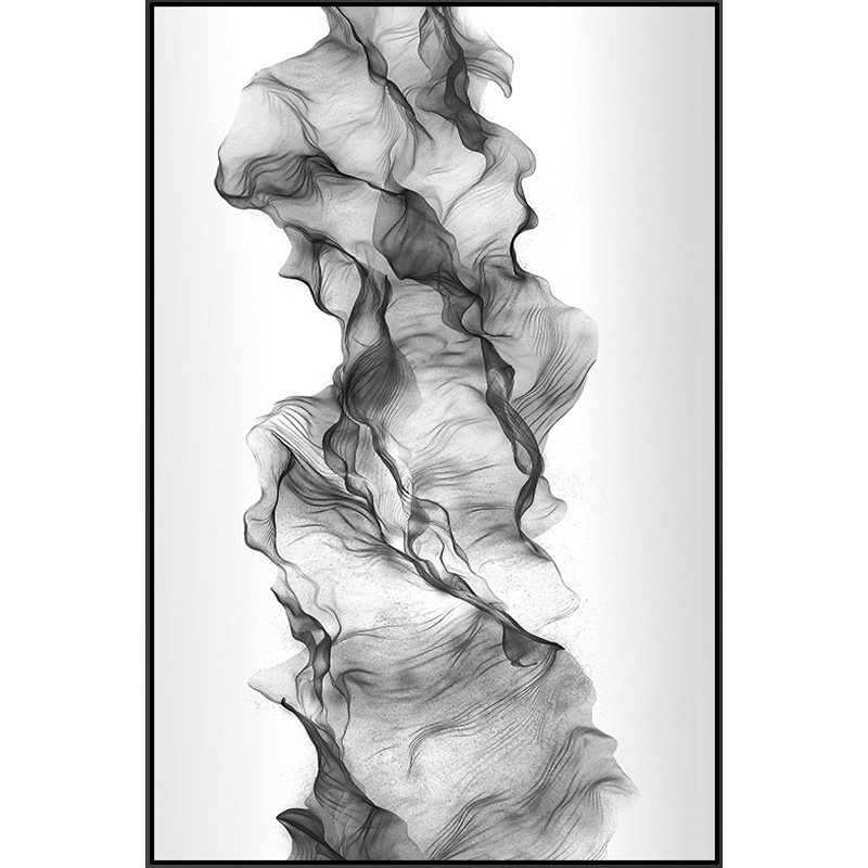 现代简约酒店玄关走廊大幅抽象黑白客厅餐厅装饰画现代装饰画