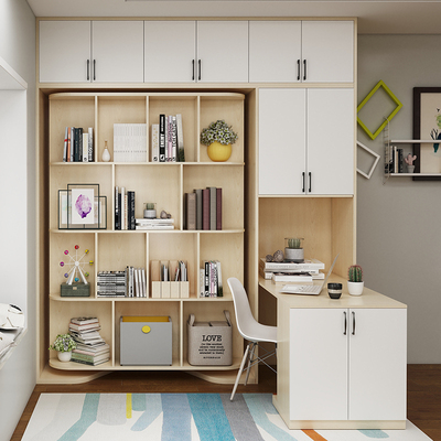 可旋转变形隐形床书柜一体多功能网红翻转壁床折叠翻板床五金配件