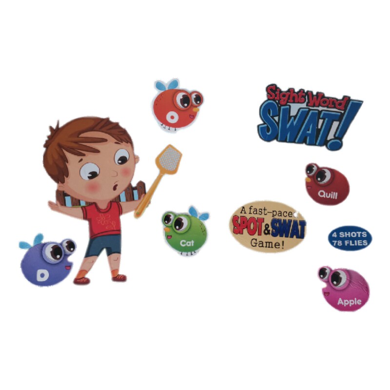 宝宝玩具苍蝇拍高频词儿儿童益智玩具互动亲子桌游儿童桌面游戏类