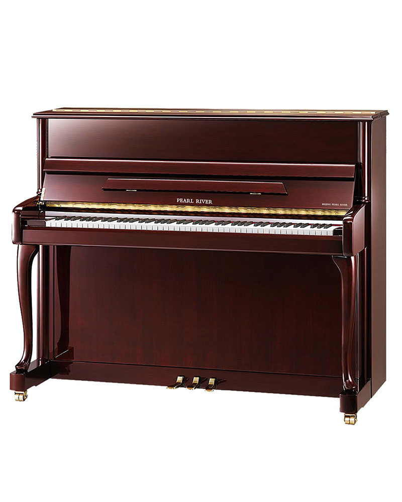 钢琴北京仅售珠江京珠白金bup121a立式练习初学者钢琴
