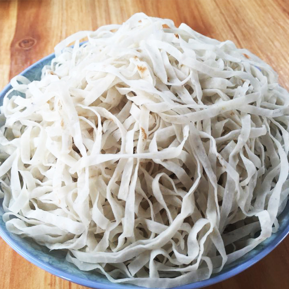 【买2件立减3元】福州特产连江黄岐手工鱼面500g特色小食2件包邮