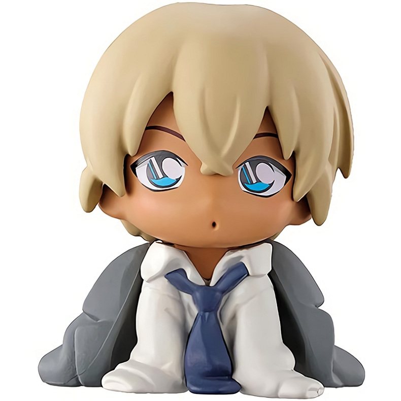 侦探新一工藤公仔坐姿柯南全款玩具扭蛋正版盒蛋