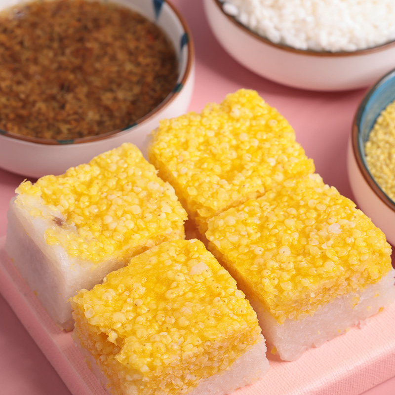 大黄米凉糕速冻食品传统糕冷冻点心网红小吃西北特色美食蒸速食