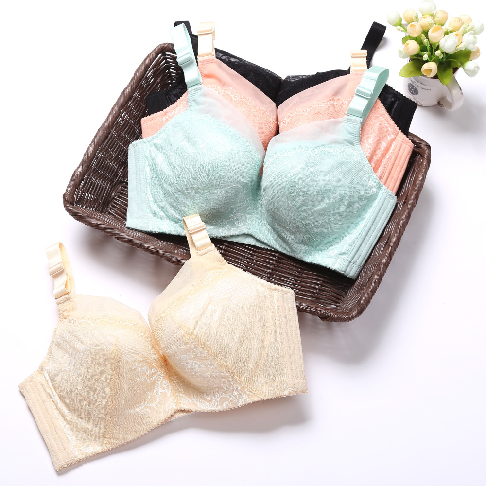 万康大显小de文胸整型调整聚拢罩杯大胸mm文胸