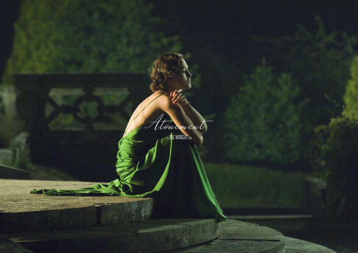 赎罪凯拉奈特莉绿色色系电影海报画报打印宿舍墙贴现代装饰画