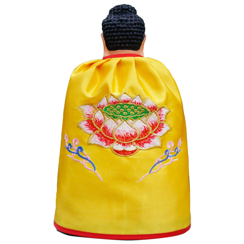 佛教用品佛像披肩小斗篷庄严刺绣佛袍披风12寸刺绣