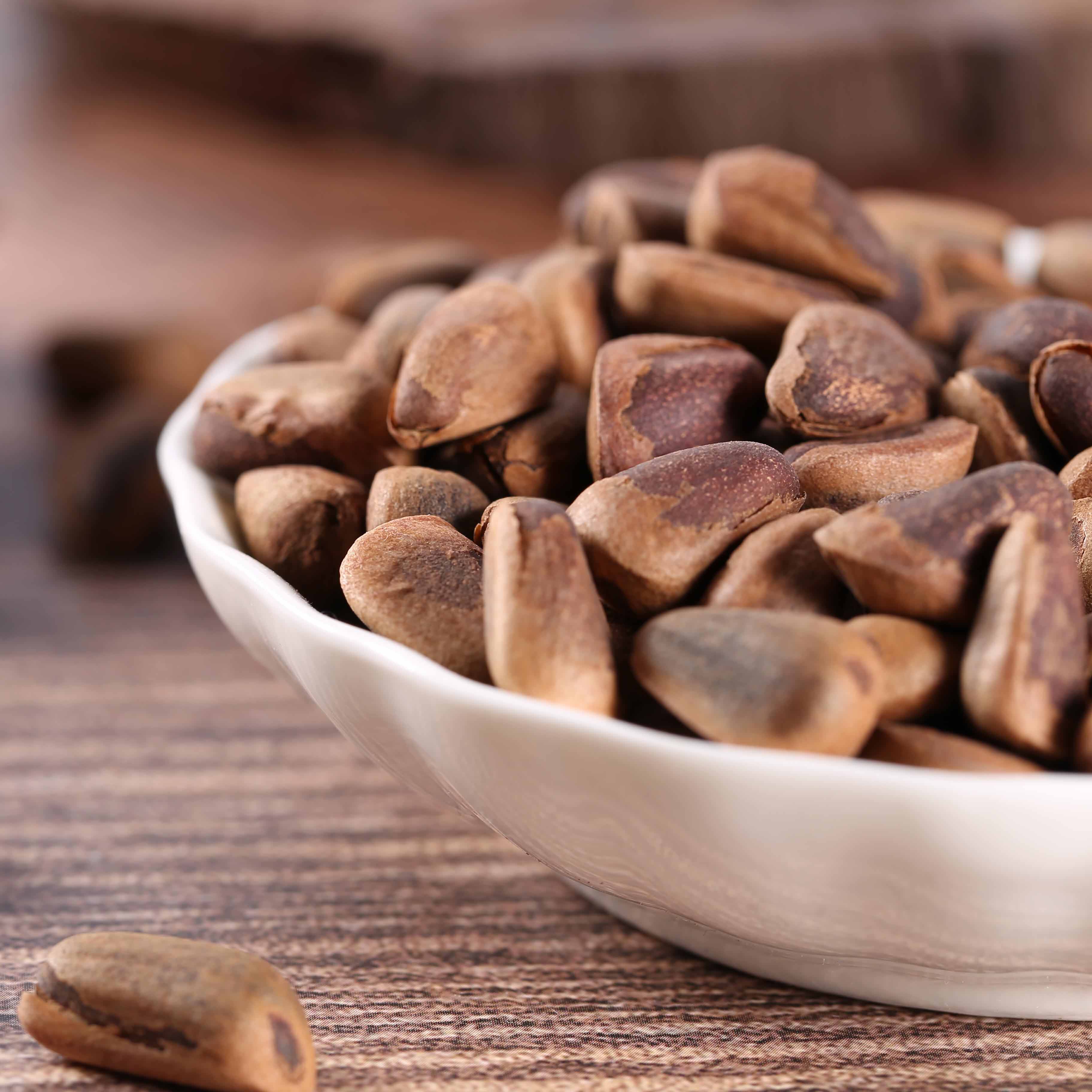 开口松子东北野生500g纯大颗粒天然手剥特级散装1斤袋装新货优惠券免