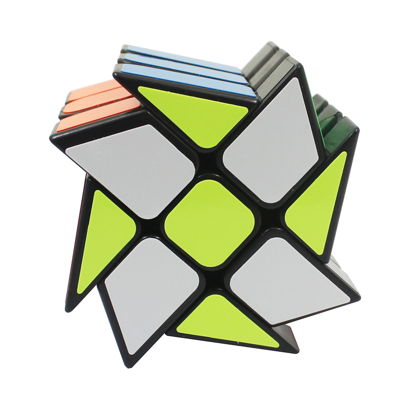 魔方yj永骏风火轮三阶异形手感顺滑六面六色魔方
