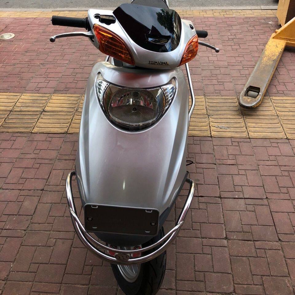 新款喜悦小公主125cc男女通用踏板车冲程燃油代步仿真花