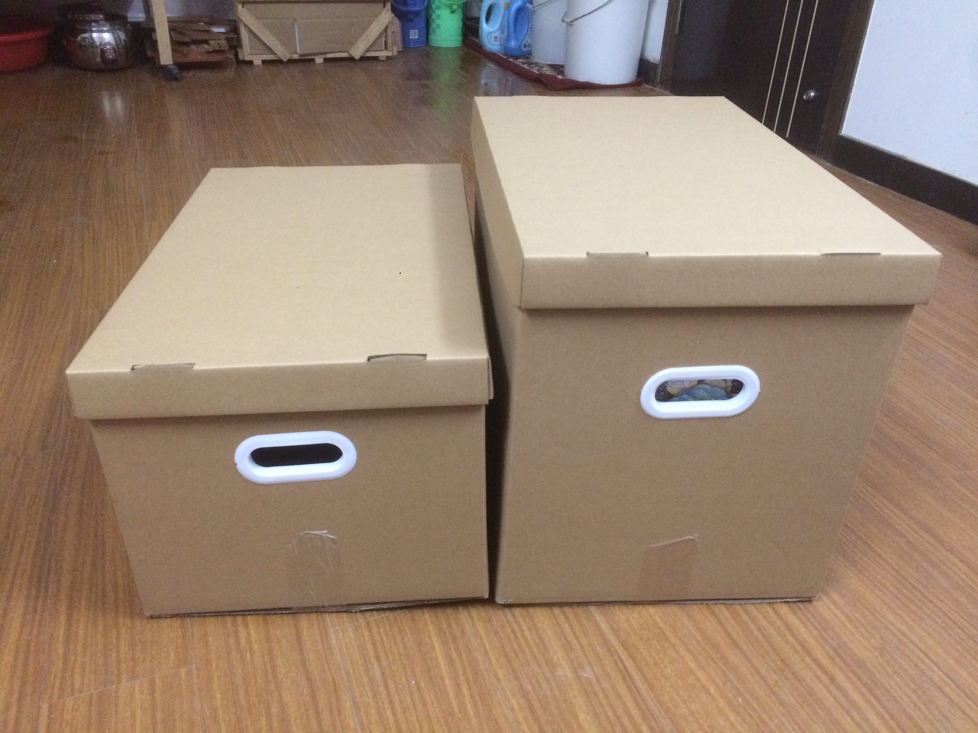 搬家纸箱塑料纸箱带盖打包批发收纳纸箱子纸盒整理纸箱纸壳子包邮