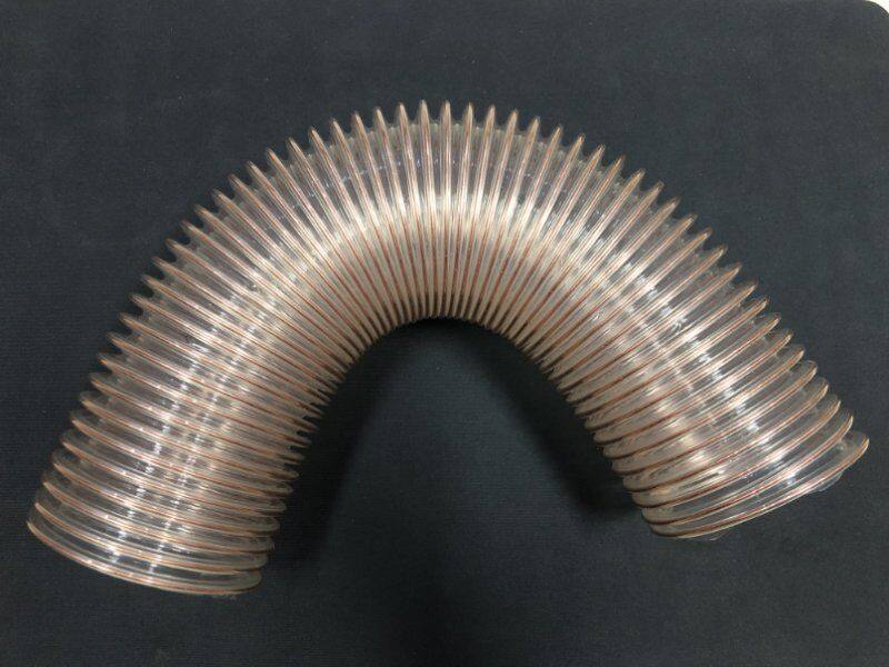 pu聚氨酯风管镀铜钢丝软管工业木工雕刻机弹簧化工管道及配件