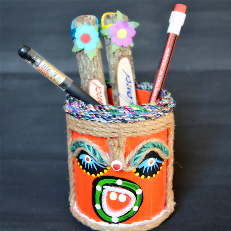 小象笔筒云南丽江创意特色手工艺品礼物民族风家居装饰摆件