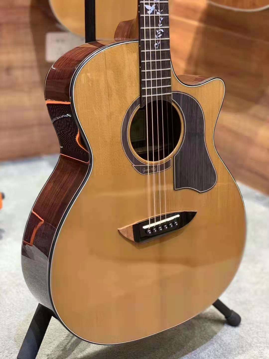 韩国歌斐木gopherwoodg220rg330r单板民谣吉他咨询客服吉他民谣吉他