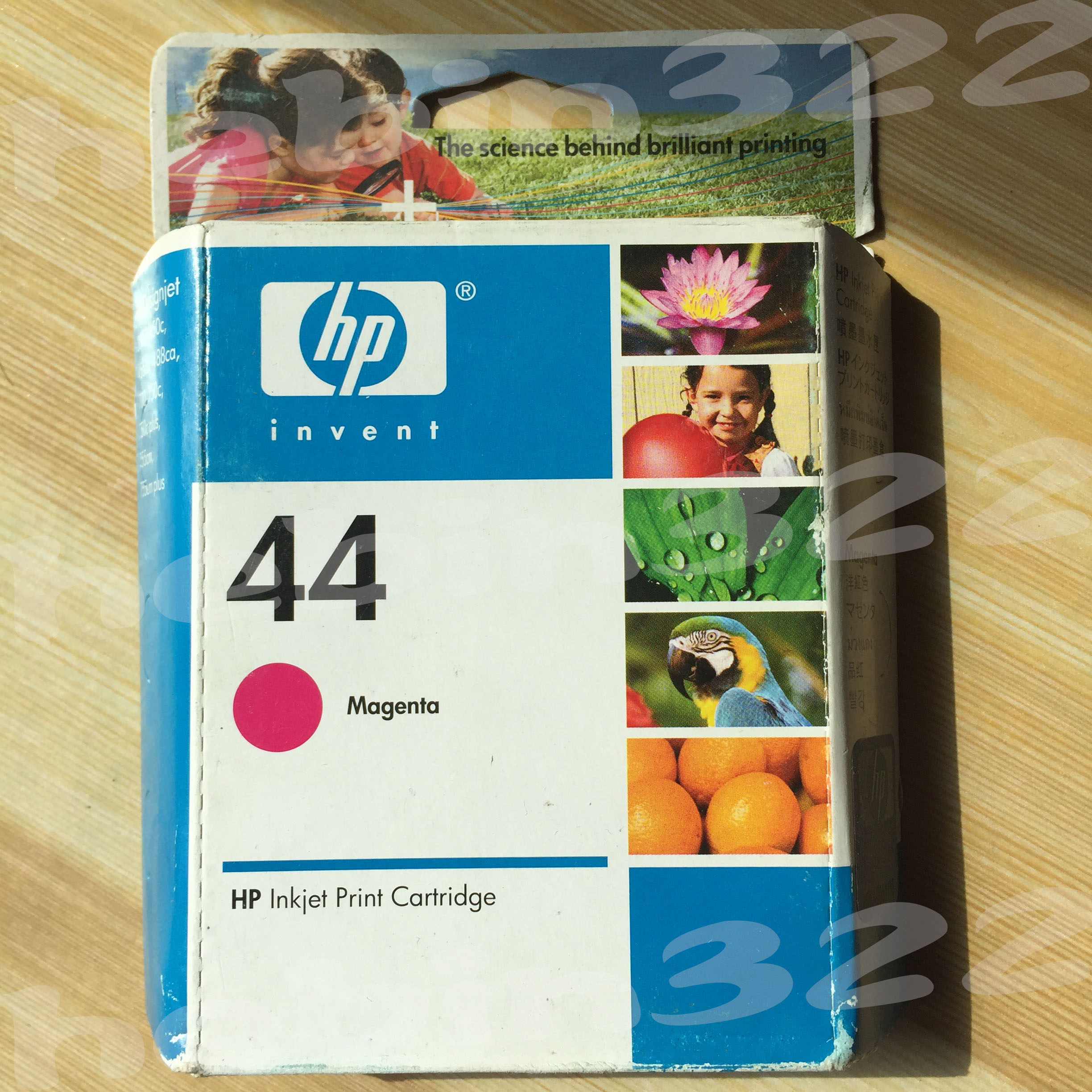 墨盒原装惠普hp5164040hp44hp430450c1200c黑色墨盒