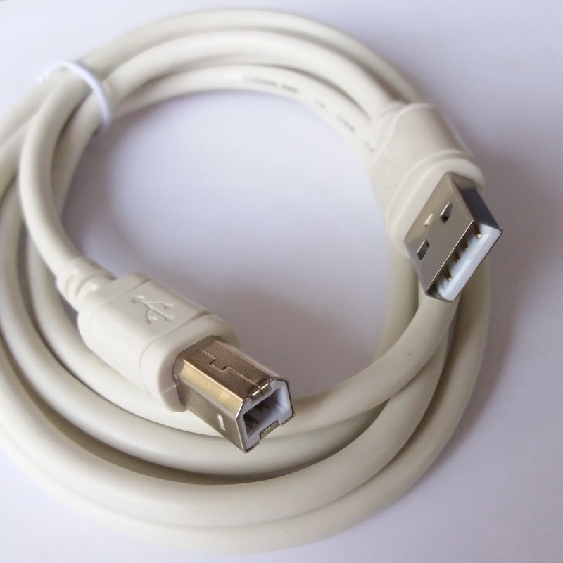 choseal秋叶原usb20对d口打印机连接线高速数据传输打印线
