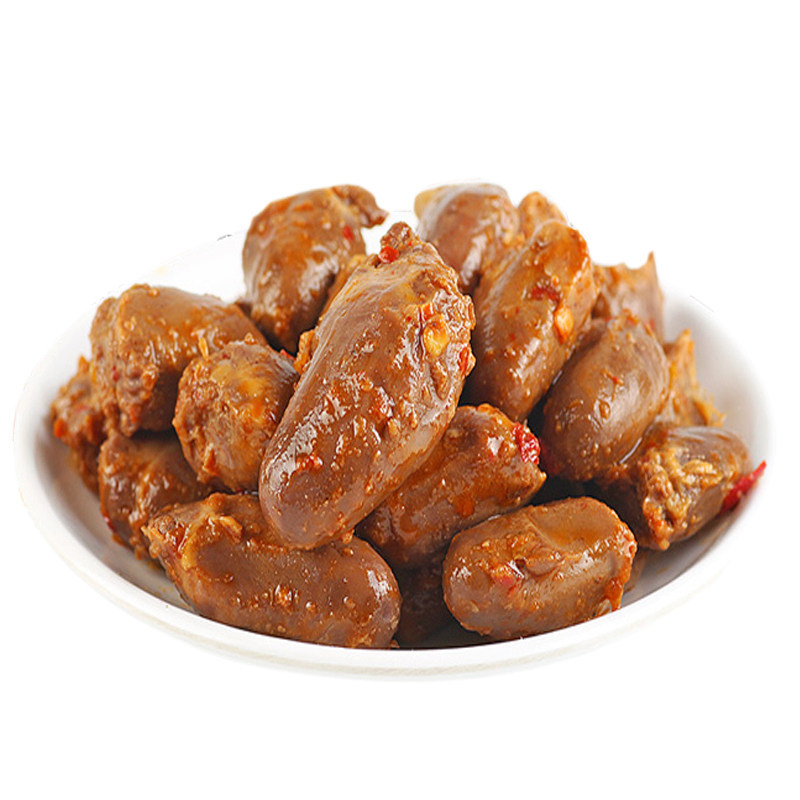 麦德香辣鸭心麻辣卤味零食肉食主义散装整箱鸭肉零食