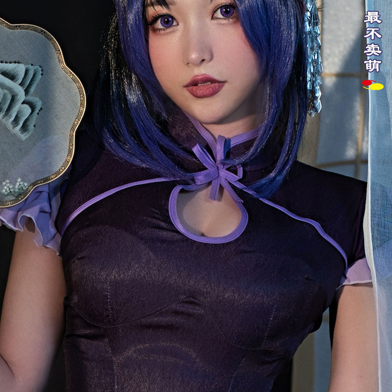 鬼灭之刃蝴蝶旗袍cos服鬼杀队队服虫柱羽织cosplay女装