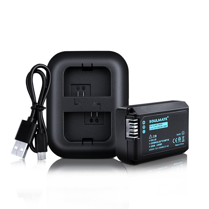 soulmate数魅fw50索尼电池适用于a6400a6300a5000a7r2m2a7s2a55其它