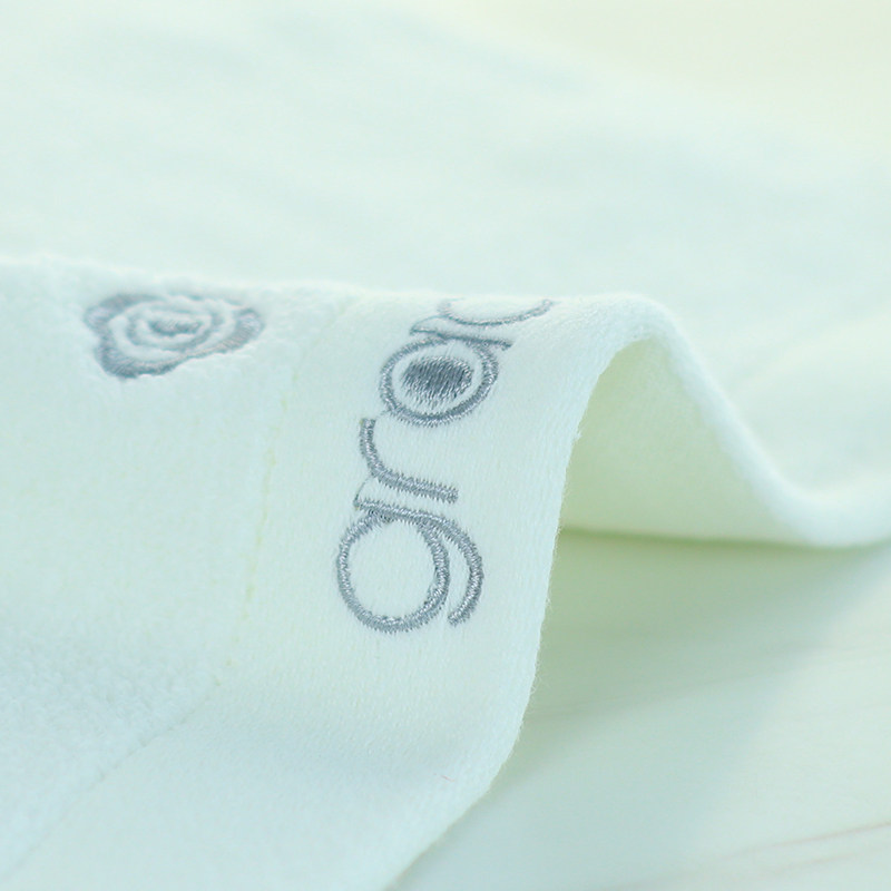 原厂洁丽雅毛巾正品纯棉吸水舒适白色纯色方巾毛巾