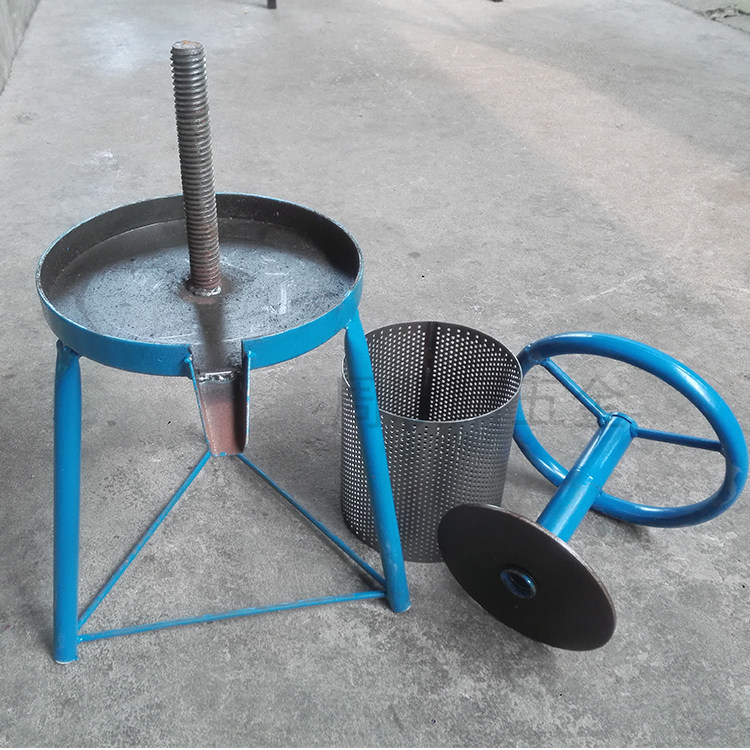 小型家用手动榨油机榨猪油渣机压猪油饼机脂渣油渣手动榨汁器