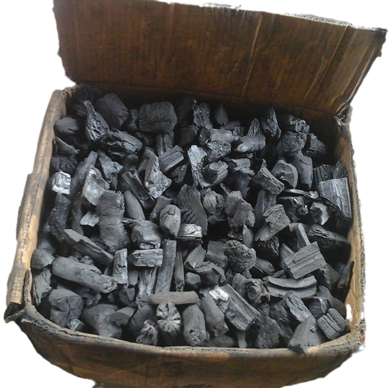 木炭纯天然荔枝烧烤家用无烟炭块取暖烤火碎炭烧烤炭