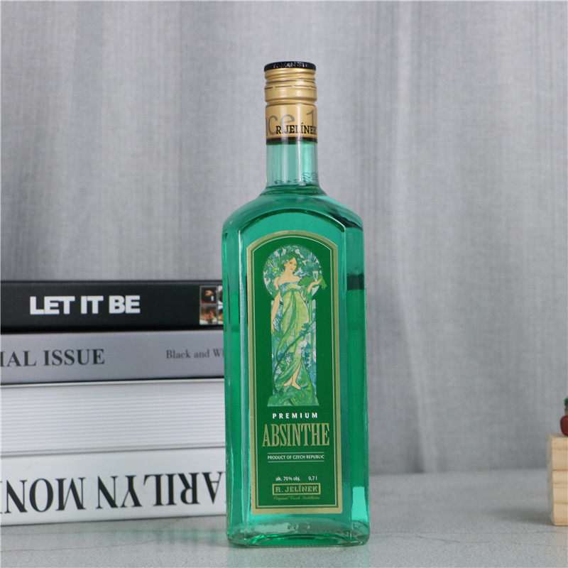 鲁道夫苦艾酒rudolfabsinthe700ml捷克原瓶进口苦艾酒现货