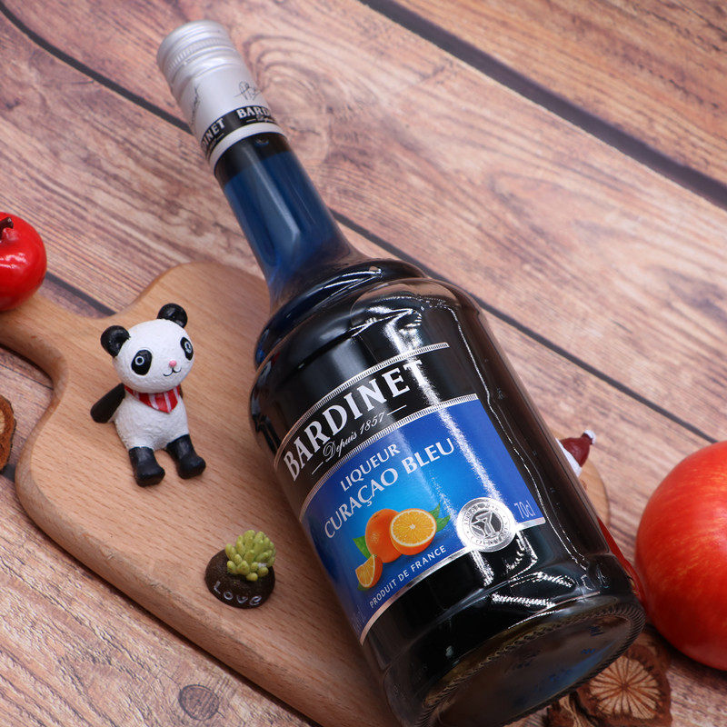 洋酒法国进口必得得利bardinet香橙蓝橙力娇700ml力娇酒