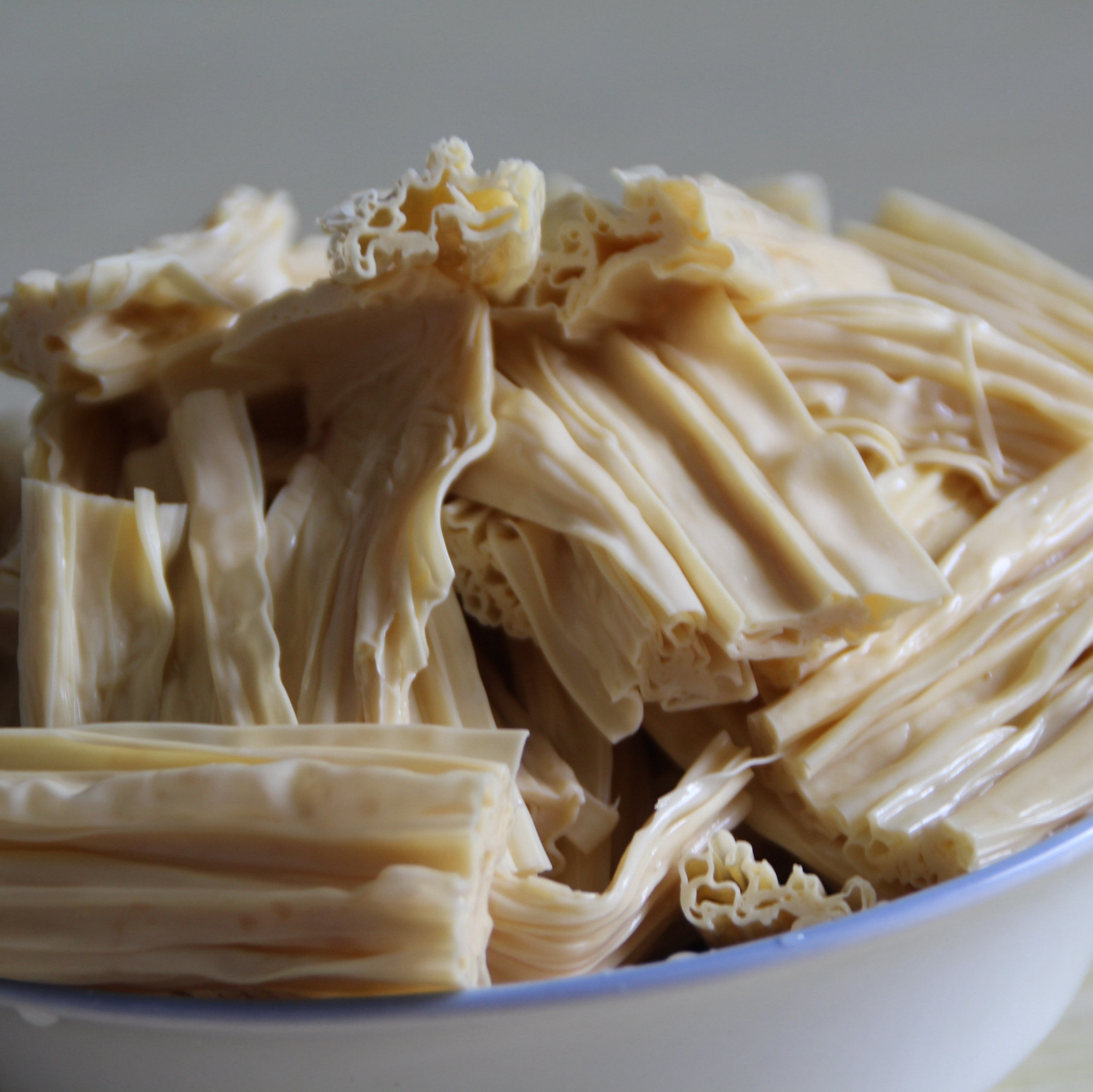 东北农家自制大豆腐竹 油豆皮 豆干 素肉 无添加 油豆腐皮250克