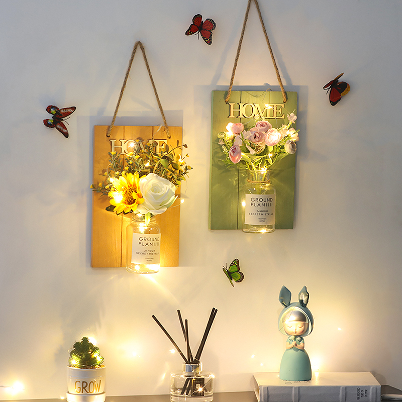 卧室墙面装饰品挂件少女房间布置租房好物墙上壁饰