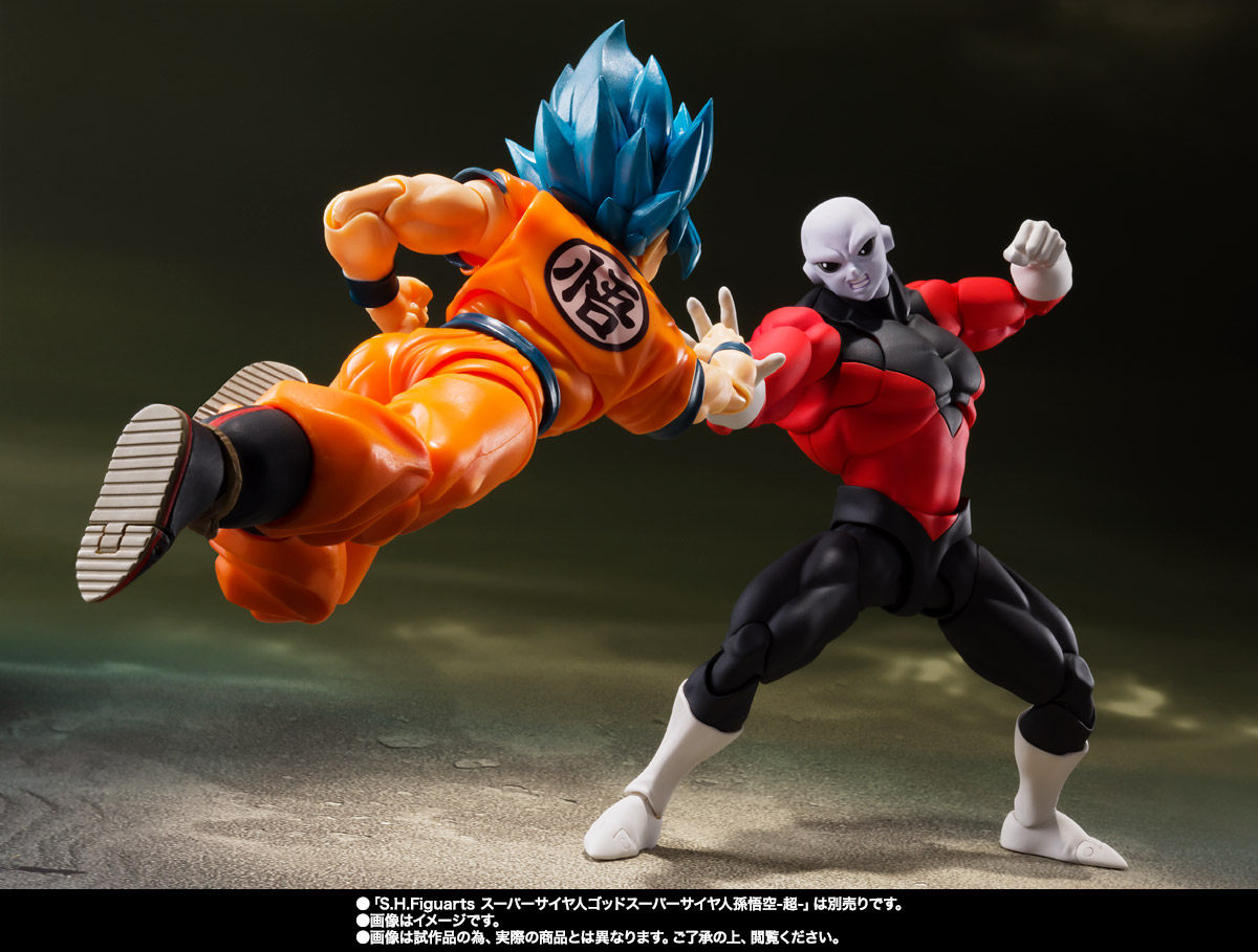 默图万代日版shf可动手办七龙珠超骄傲战队灰色吉连jiren